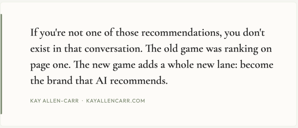 graphic about why AEO is the new ranking game